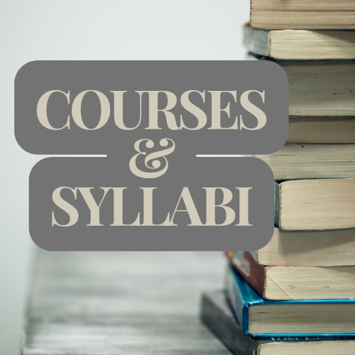 Courses and Syllabi